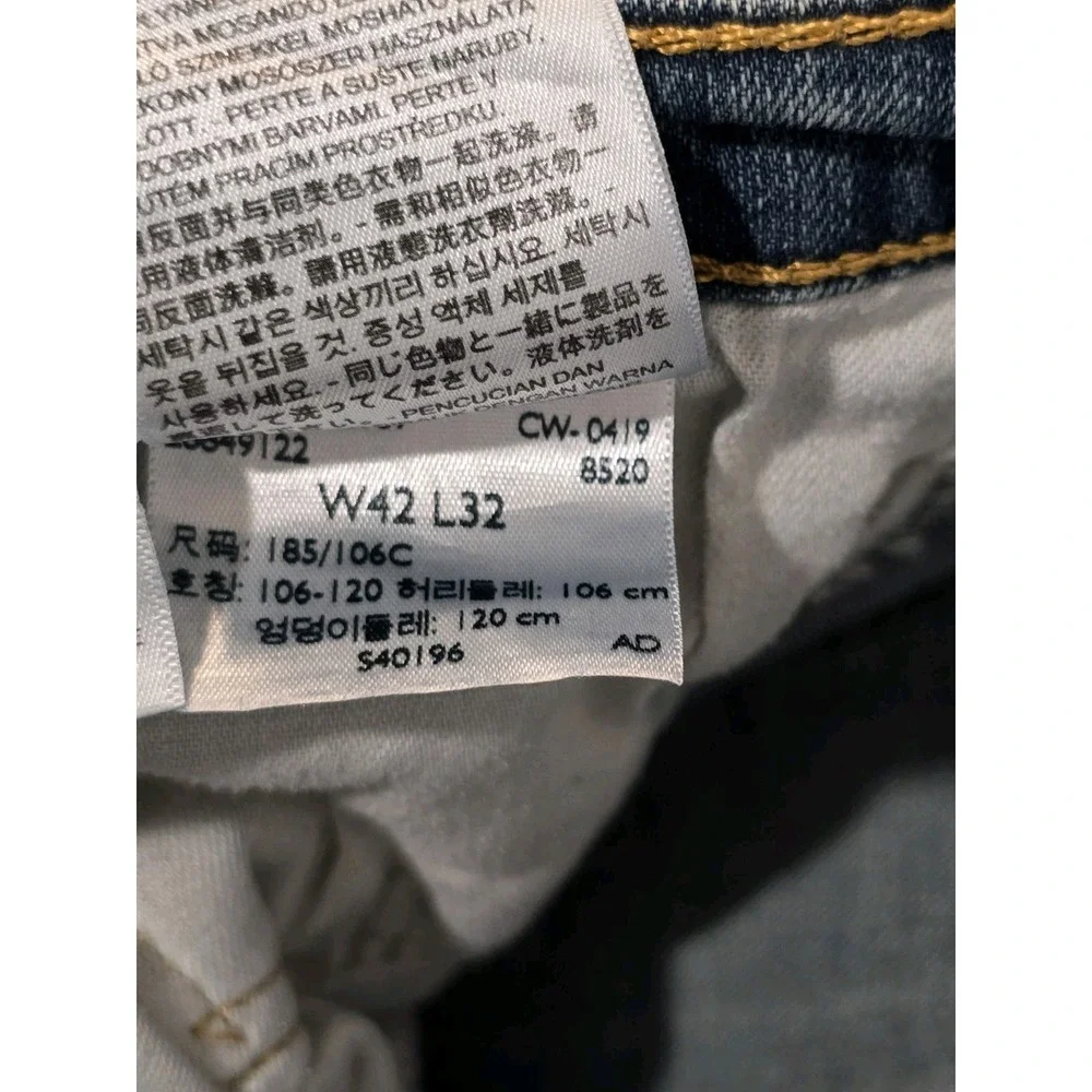 Levi's ‎ 541 Men's Blue Denim Jeans Tag Size 42x32 Measured 41x29.5